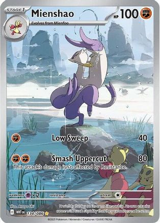 Mienshao (134/086) - SV White Flare Holofoil