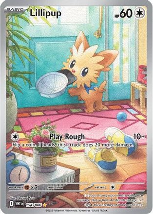 Lillipup (154/086) - SV White Flare Holofoil