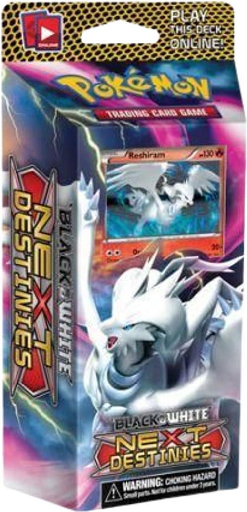 black and white next destinies booster box Black & White: Next Destinies Explosive Edge Reshiram Theme Deck
