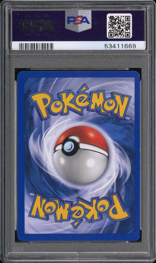 PSA Card Back