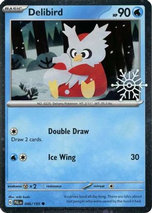 Delibird (Holiday Calendar) (46) - Miscellaneous Cards & Products Holofoil