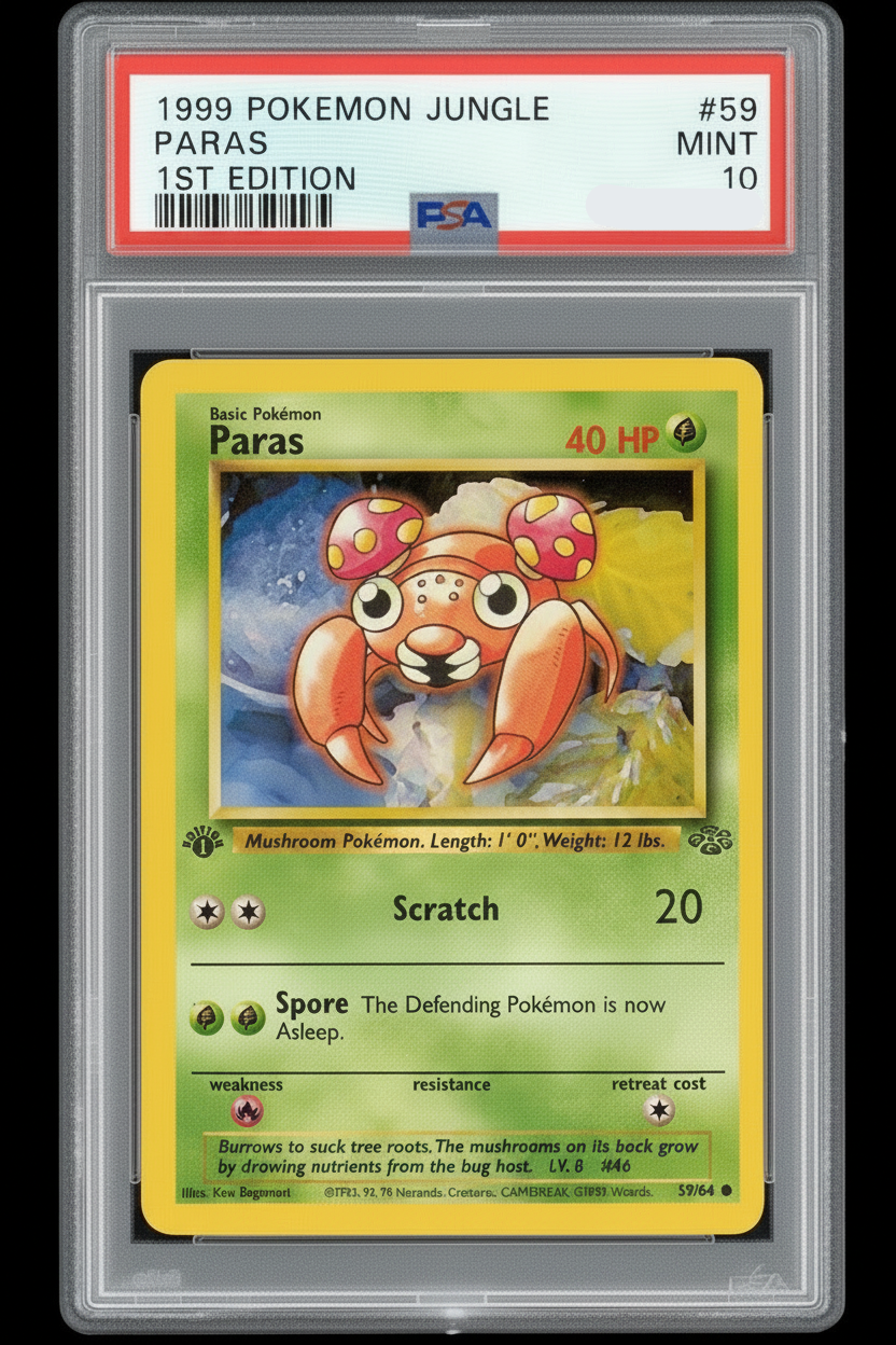 PSA 10 PARAS 1ST EDITION JUNGLE 1999