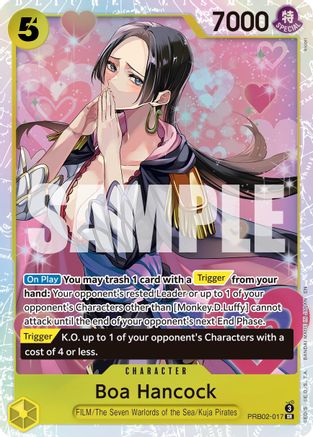 Boa Hancock (PRB02-017) - Premium Booster -The Best- Vol. 2 Foil