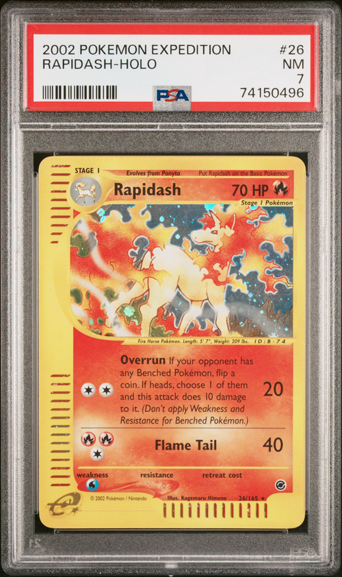 PSA Card Front