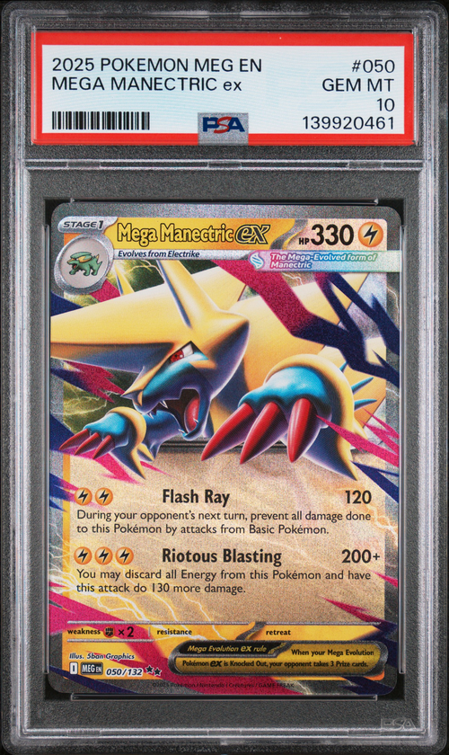 PSA Card Front