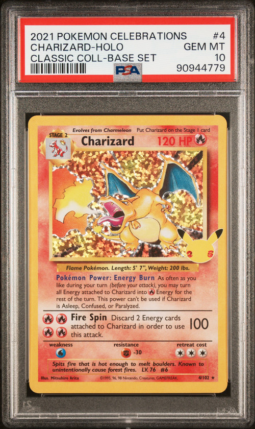 PSA Card Front