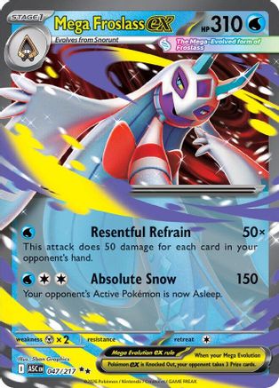 Mega Froslass ex (47/217) - ME Ascended Heroes Holofoil