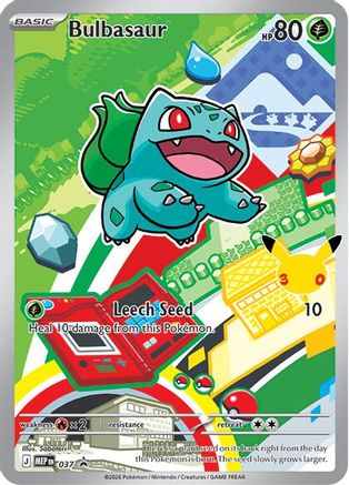 Bulbasaur (37/null) - ME Mega Evolution Promo Holofoil