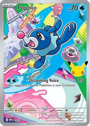 Popplio (45/null) - ME Mega Evolution Promo Holofoil