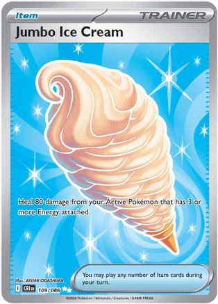 Jumbo Ice Cream (109/null) - ME04 Chaos Rising Holofoil