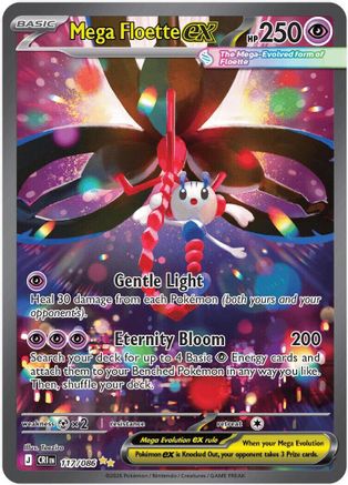 Mega Floette ex (117/086) - ME04 Chaos Rising Holofoil