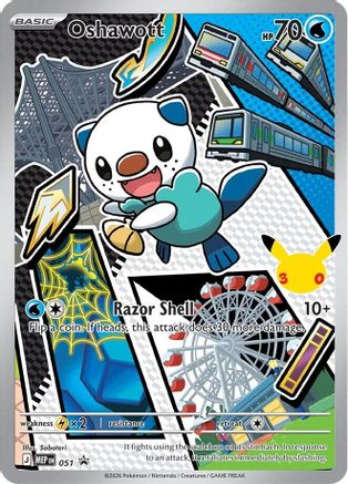 Oshawott (51/null) - ME Mega Evolution Promo Holofoil