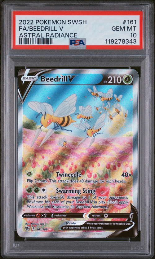 PSA Card Front