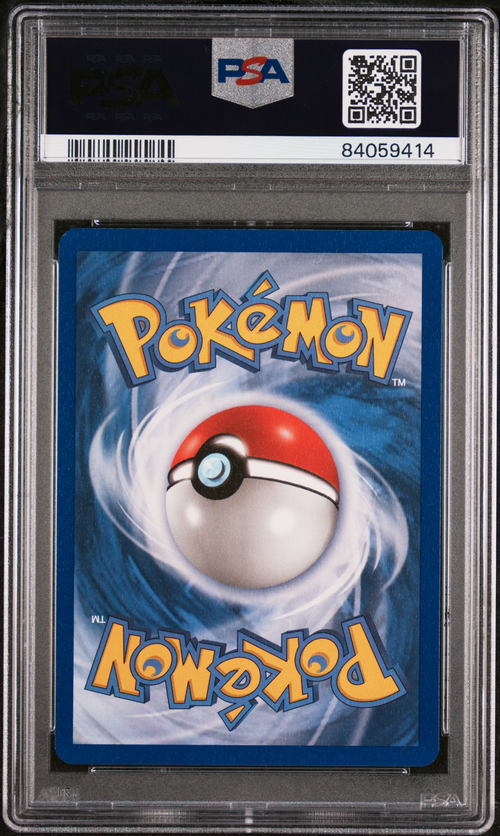 PSA Card Back