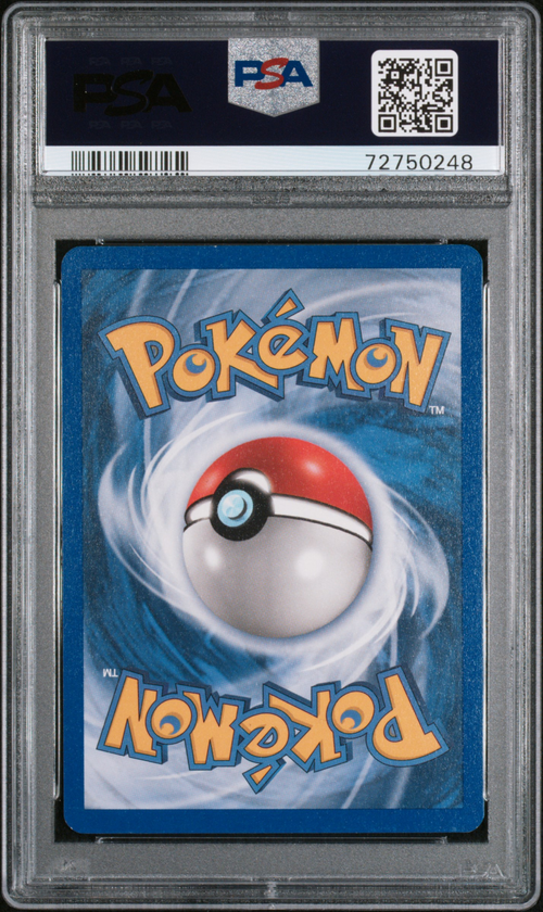 PSA Card Back