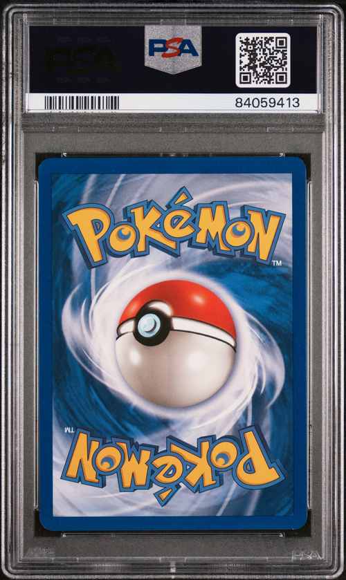 PSA Card Back
