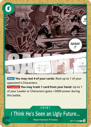 I Think He's Seen an Ugly Future... (OP17-038) - The World's Strongest Warriors