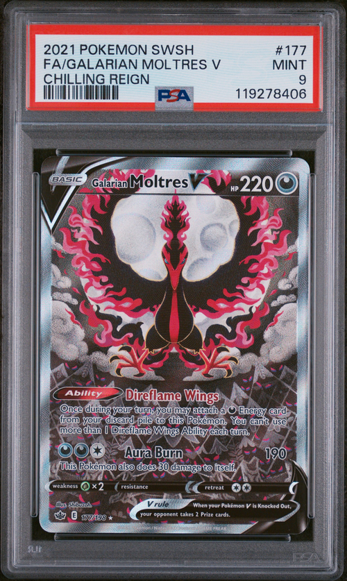 PSA Card Front
