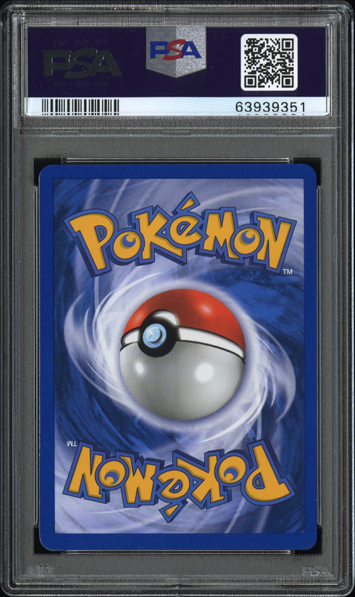 PSA Card Back