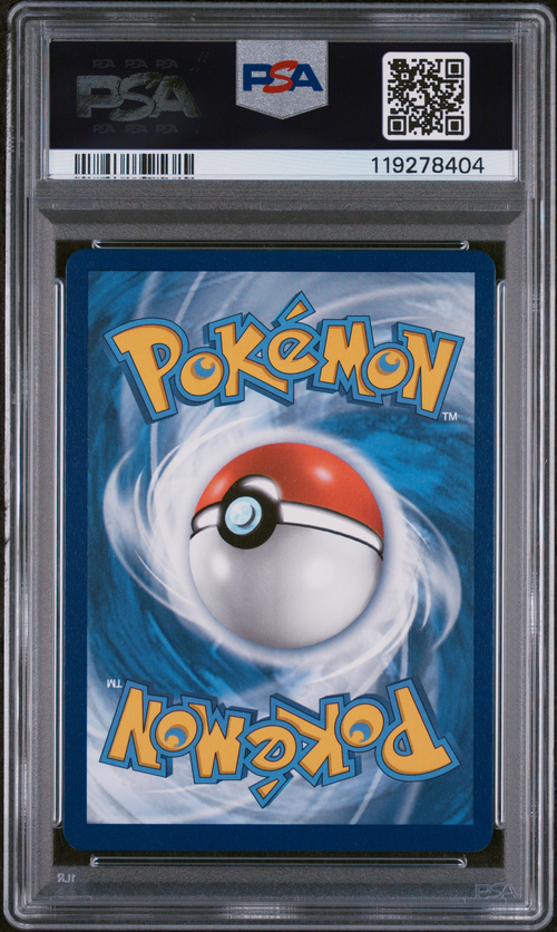 PSA Card Back