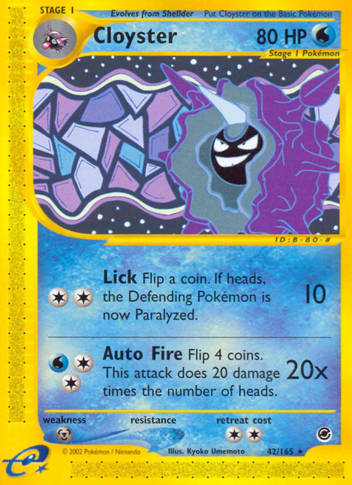Cloyster (42/165) - Expedition