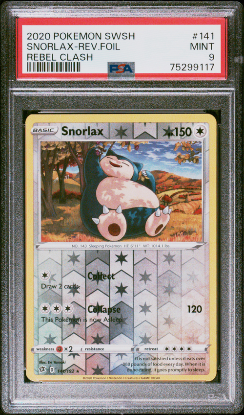 PSA Card Front
