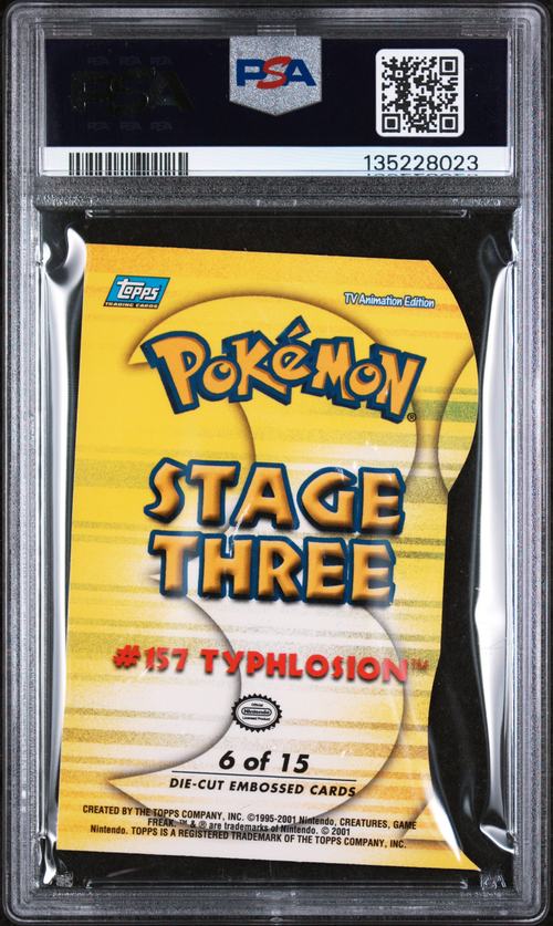 PSA Card Back