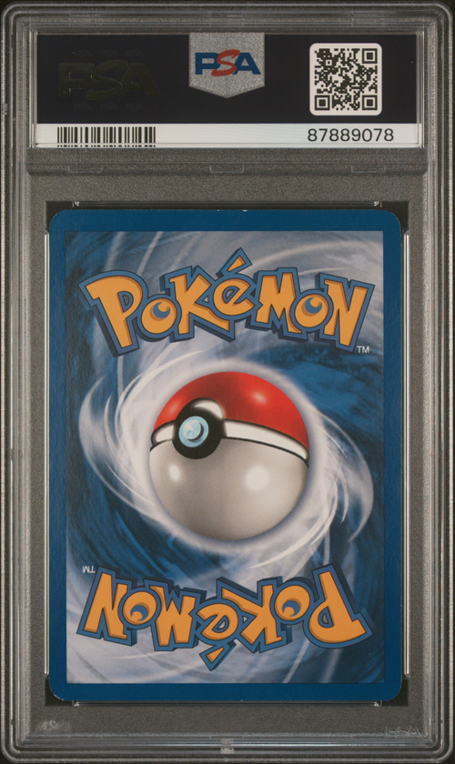 PSA Card Back