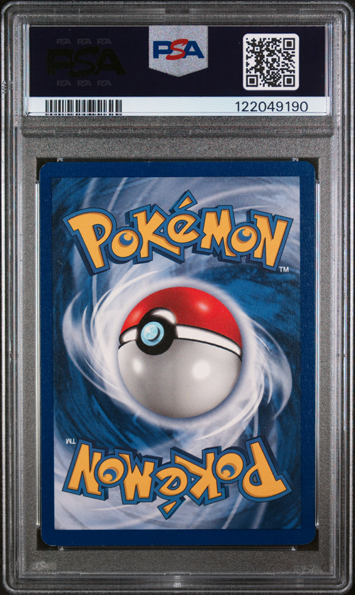 PSA Card Back