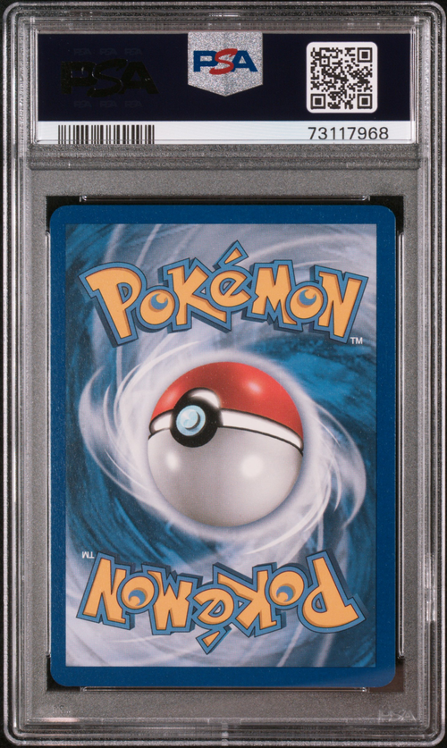 PSA Card Back