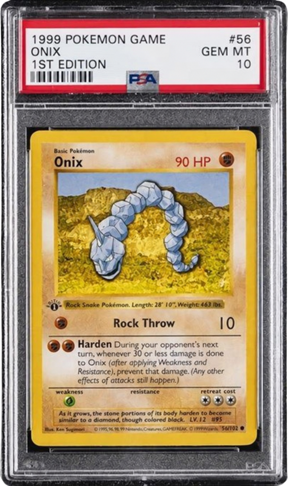 PSA 10 Onix 1ST Edition