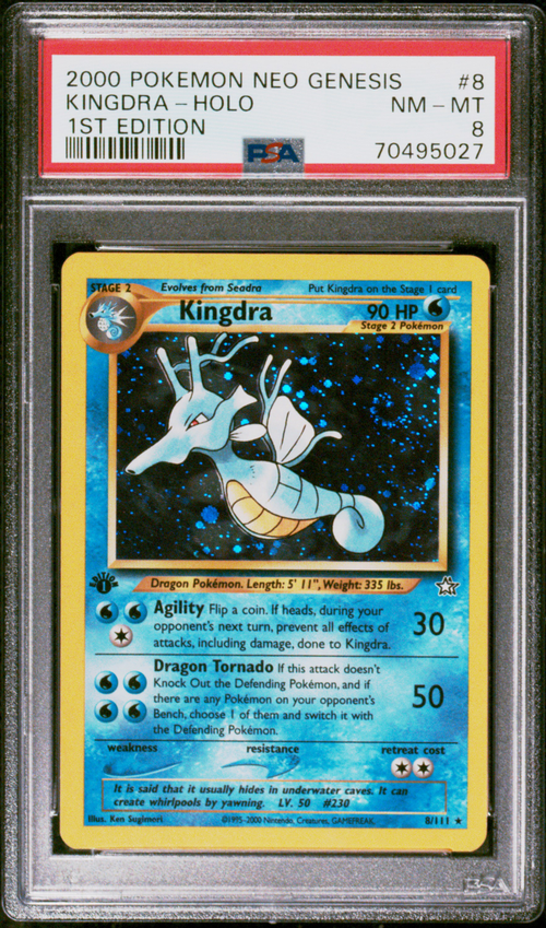 PSA Card Front