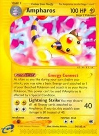 Ampharos (34/165) - Expedition