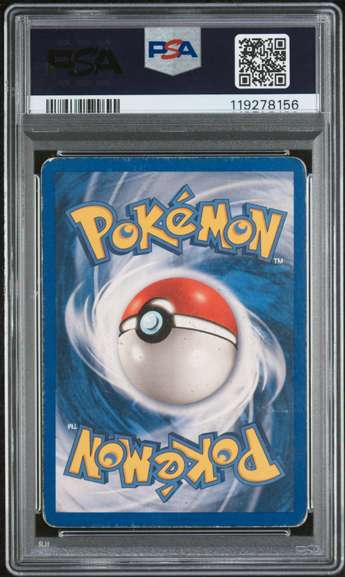 PSA Card Back
