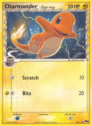 Charmander (Delta Species) (10/017) - POP Series 5