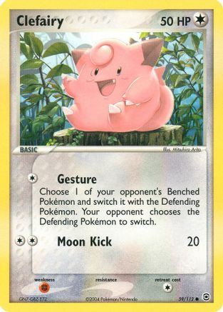 Clefairy (59/112) - FireRed & LeafGreen Reverse Holofoil
