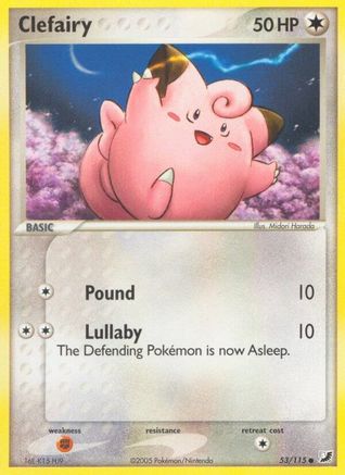 Clefairy (53/115) - Unseen Forces Reverse Holofoil