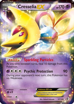 Cresselia EX (67/149) - Boundaries Crossed Holofoil