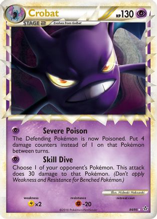 Crobat (Prime) (84/95) - Unleashed Holofoil