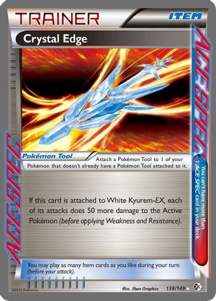 Crystal Edge (138/149) - Boundaries Crossed Holofoil