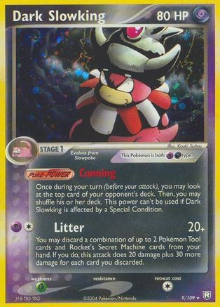 Dark Slowking (9/109) - Team Rocket Returns Holofoil