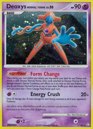 Deoxys Normal Forme (1/146) - Legends Awakened Reverse Holofoil