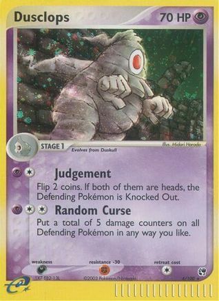 Dusclops (4/100) - Sandstorm Reverse Holofoil