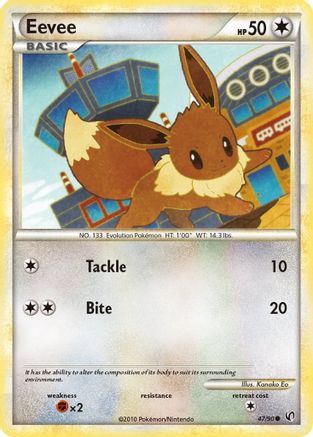 Eevee (47/90) - Undaunted