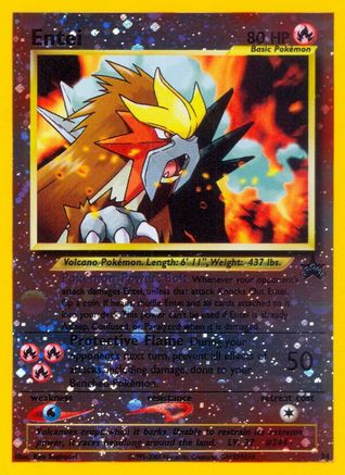 Entei (34/53) - WoTC Promo Reverse Holofoil