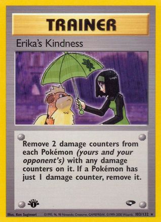Erika's Kindness (103/132) - Gym Challenge 1st Edition