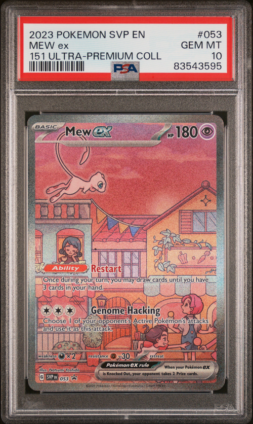PSA 10 MEW ex 151 ULTRA-PREMIUM COLL