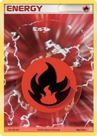 Fire Energy (106/110) - Holon Phantoms Holofoil