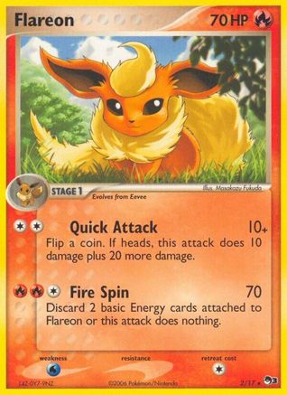 Flareon (2/017) - POP Series 3 Holofoil