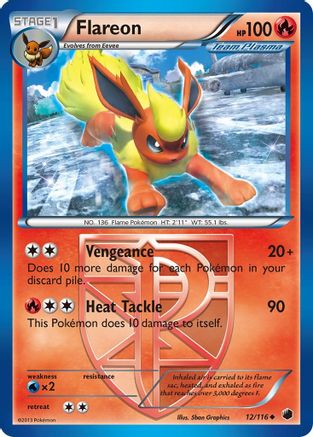 Flareon (Team Plasma) (12/116) - Plasma Freeze